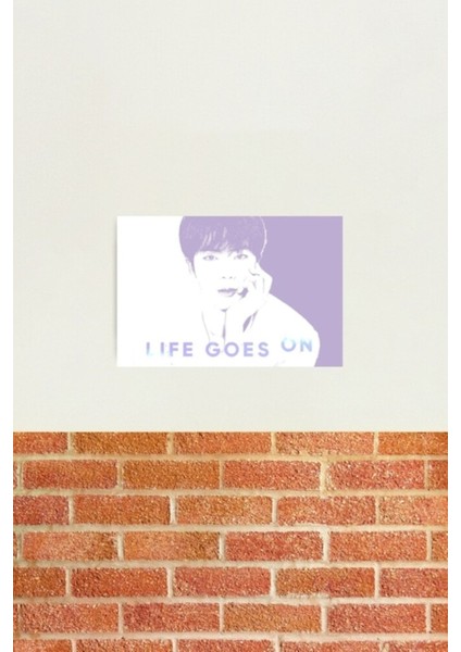 Bts Be: Hayat Devam Ediyor (Jin) Tablo Ahşap Poster Dekoratif KOD900 fiyatları