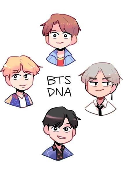 Bts: Dna Vocal Lıne Tablo Ahşap Poster Dekoratif KOD2813