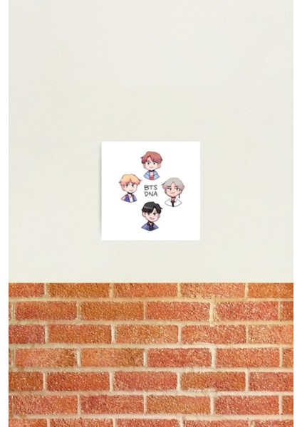 Bts: Dna Vocal Lıne Tablo Ahşap Poster Dekoratif KOD2813