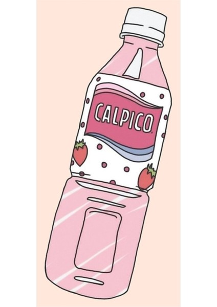 Calpis Çilek Calpıco Tablo Ahşap Poster Dekoratif