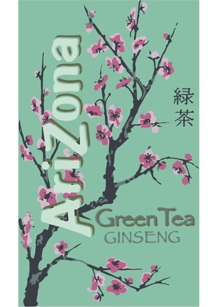 Arizona Ginseng ve Bal Tablo Ahşap Poster Dekoratif