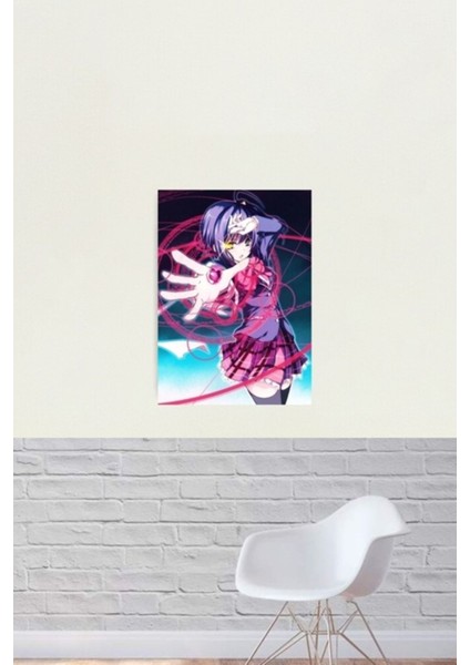 Takanashi, Rikka Poster Tablo Ahşap Poster Dekoratif