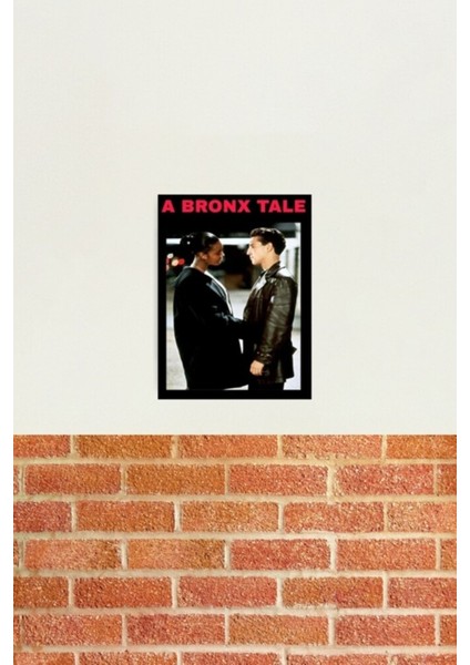 Bir Bronx Hayali Tablo Ahşap Poster Dekoratif