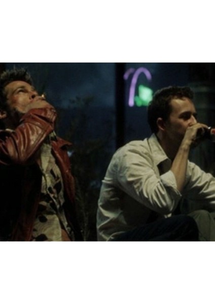 Fight Club Movie Print Tablo Ahşap Poster Dekoratif