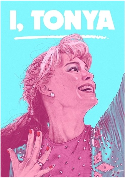Ben, Tonya Tablo Ahşap Poster Dekoratif