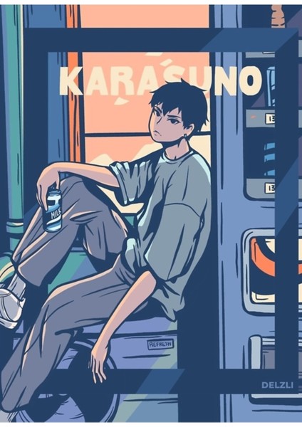 Kageyama Tobio Tablo Ahşap Poster Dekoratif