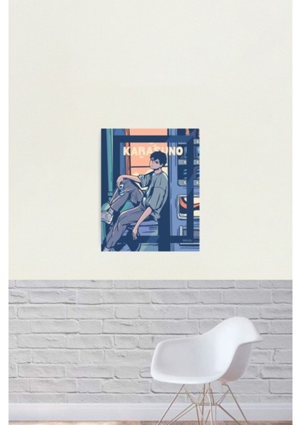 Kageyama Tobio Tablo Ahşap Poster Dekoratif