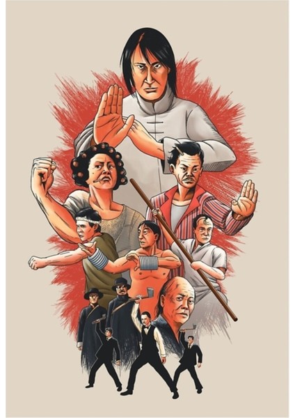 Masters Of Hustle Tablo Ahşap Poster Dekoratif