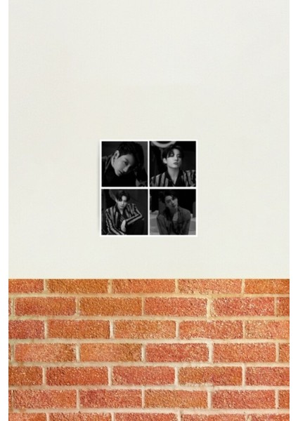 Bts Açık:e | Jk | Jungkook Tablo Ahşap Poster Dekoratif KOD1625