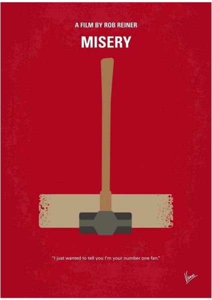 NO814 My Misery Tablo Ahşap Poster Dekoratif