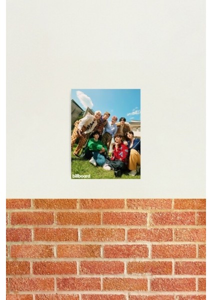 Bts Tablo Ahşap Poster Dekoratif KOD5953