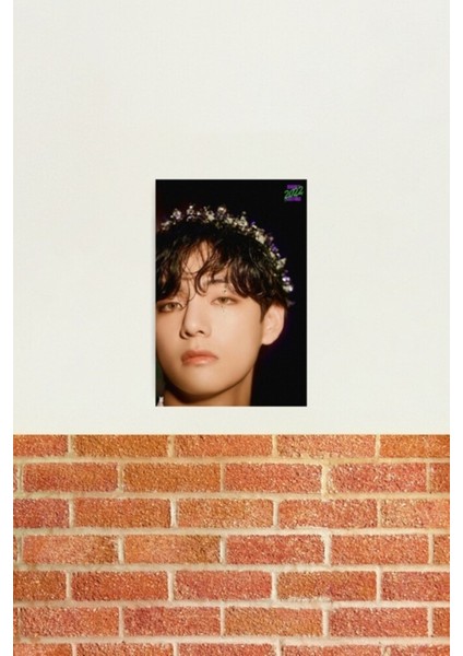 Bts 2022 Sezonunun Selamları Tablo Ahşap Poster Dekoratif KOD1359