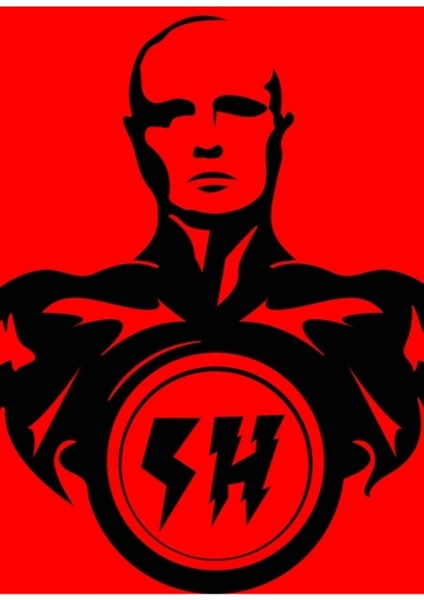 Dale Pople Süper Kahraman Ahşap Poster Dekoratif