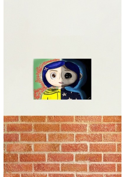 Coraline Koleksiyonu Tablo Ahşap Poster Dekoratif fiyatları