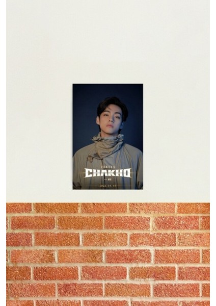 Bts Taehyung (V) 7 Kader Chakho Tablo Ahşap Poster Dekoratif KOD971 fiyatları
