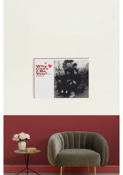 The Cure Vintage Band Poster Tablo Ahşap Poster Dekoratif
