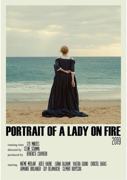 Portrait Of A Lady On Fire Alternatif (5) Tablo Ahşap Poster Dekoratif