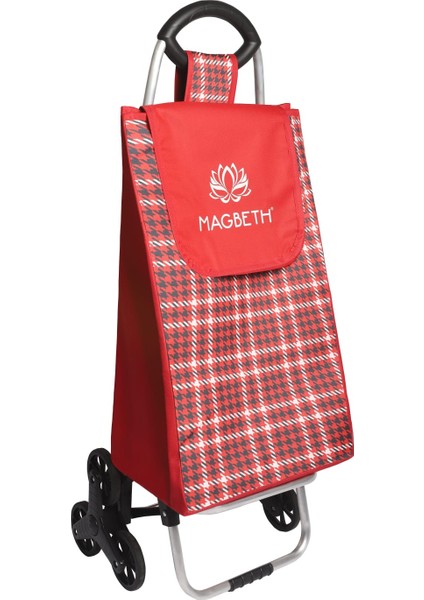Magbeth C 200 Alüminyum Pazar Arabası Hafif-Paslanmaz-Su Geçirmez Pazar Çantası