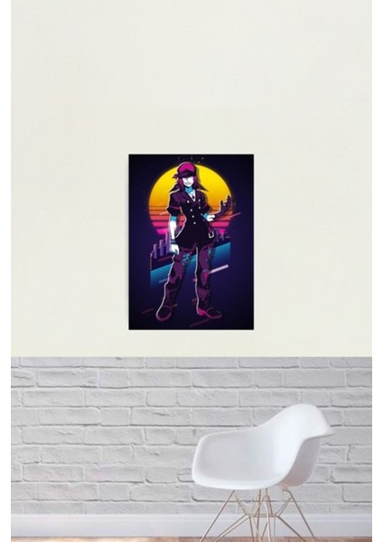 Sho - Neo Twewy *80'ler Retro* Tablo Ahşap Poster Dekoratif