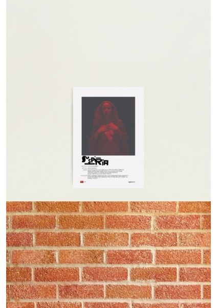 Suspiria Film Posteri Tablo Ahşap Poster Dekoratif fiyatları