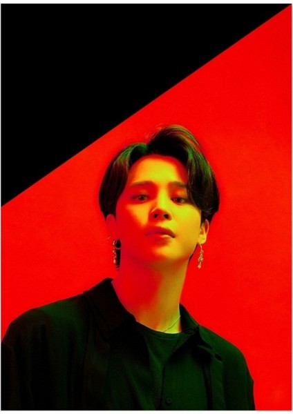 Bts Açık:e | Jimin Tablo Ahşap Poster Dekoratif KOD3055
