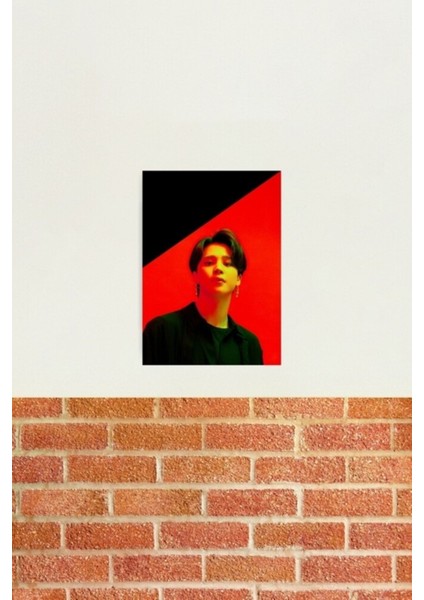 Bts Açık:e | Jimin Tablo Ahşap Poster Dekoratif KOD3055