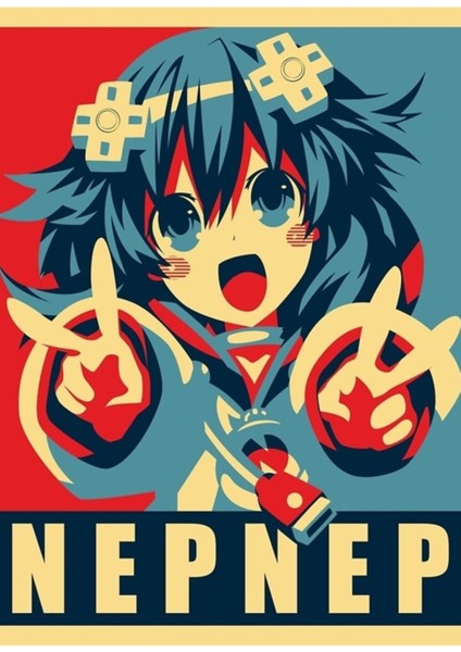 Nep Nep Tablo Ahşap Poster Dekoratif