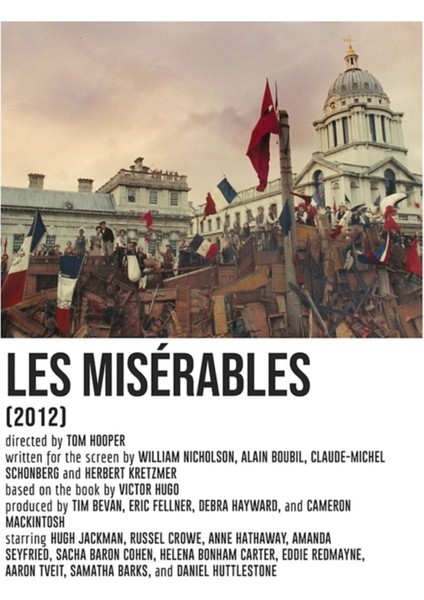 Les Mıserables France Poster Tablo Ahşap Poster Dekoratif