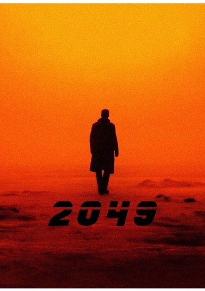 Cyberpunk Film In 2049 Tablo Ahşap Poster Dekoratif