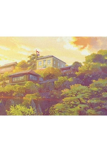 Haşhaş Tepesinin Üstünden Sceencap Tablo Ahşap Poster Dekoratif