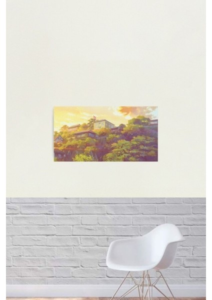 Haşhaş Tepesinin Üstünden Sceencap Tablo Ahşap Poster Dekoratif fiyatları