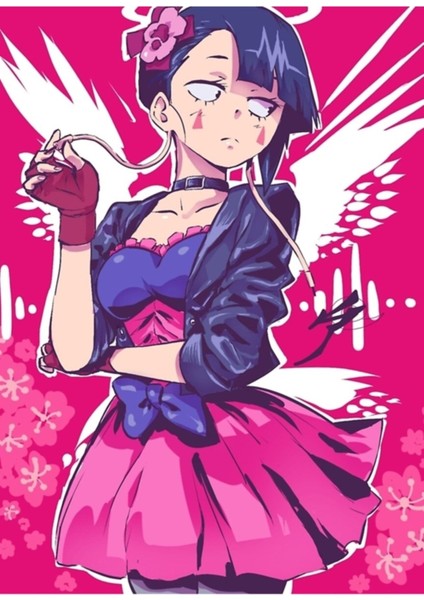 Kyoka Jiro Tablo Ahşap Poster Dekoratif