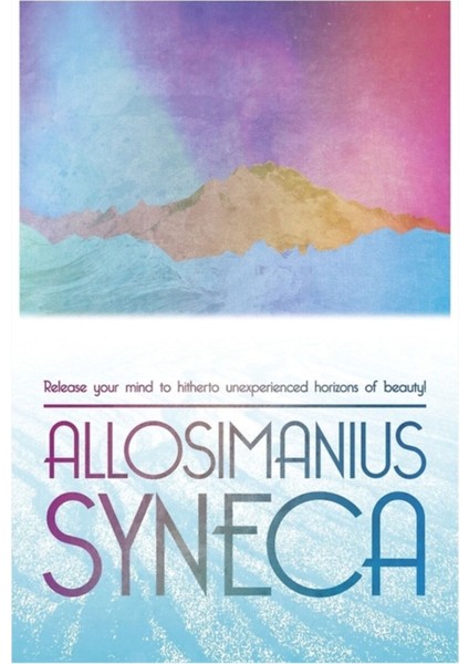 Allosimanius Syneca Seyahat Poster Tablo Ahşap Poster Dekoratif