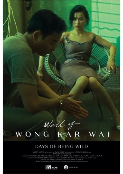 Days Of Being Wild By Wong Kar Wai Hong Kong Japanese Alternatif Tablo Ahşap Poster Dekoratif