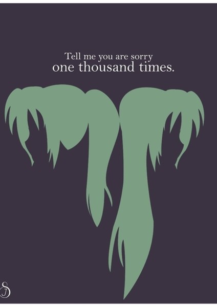 Shion Sonozaki Tablo Ahşap Poster Dekoratif