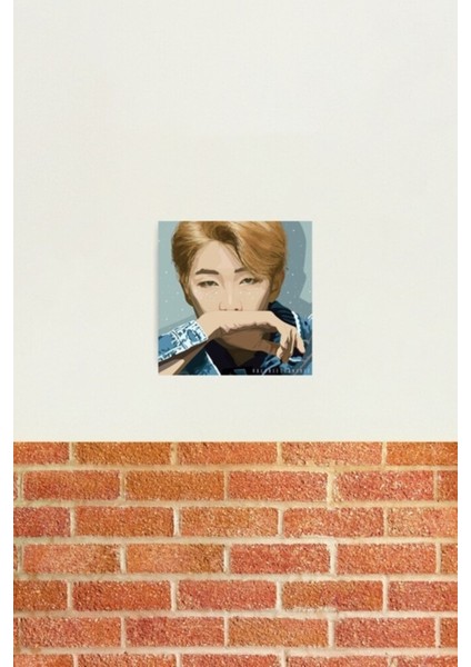 Stargaze - Bts Namjoon Tablo Ahşap Poster Dekoratif KOD2088