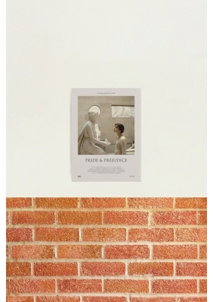 Gurur ve Önyargı (2005) Minimalist - Tablo Ahşap Poster Dekoratif