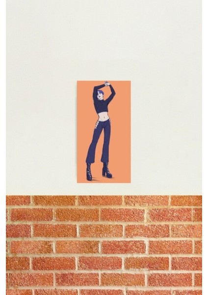 Bodylicious Tae Orange Tablo Ahşap Poster Dekoratif KOD2137 fiyatları