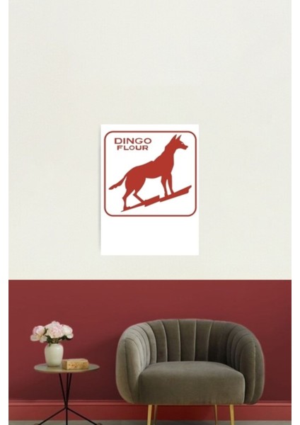 Dingo Un Fremantle Tablo Ahşap Poster Dekoratif