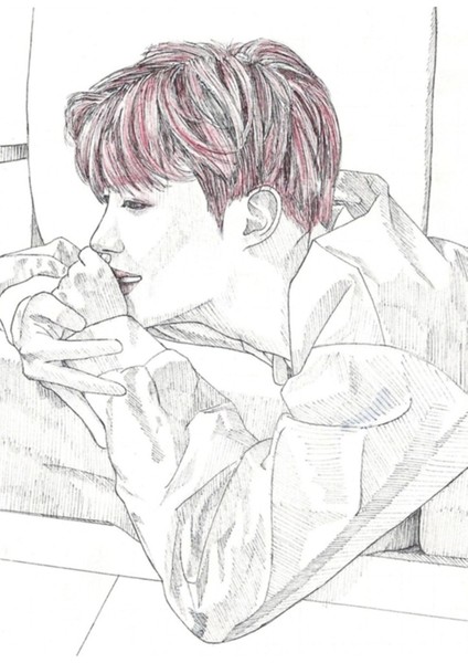 Ly Hoseok Tablo Ahşap Poster Dekoratif KOD5028