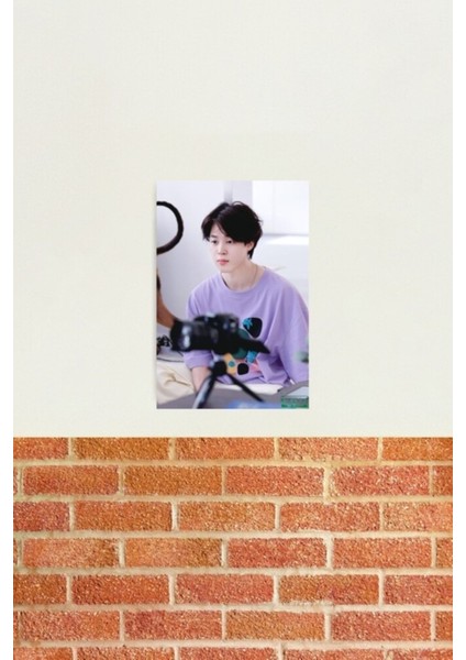 Park Jimin Bts, Soop 2'de Tablo Ahşap Poster Dekoratif KOD1678