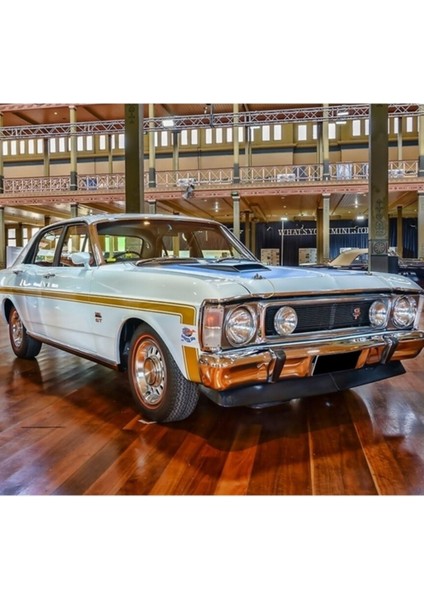 1969 Falcon Gt Xw Ho Sedan Tablo Ahşap Poster Dekoratif
