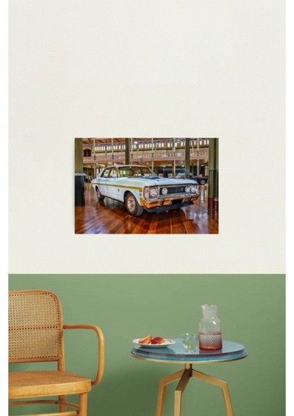 1969 Falcon Gt Xw Ho Sedan Tablo Ahşap Poster Dekoratif fiyatları