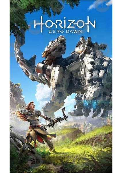 Horizon Zero Dawn Tablo Ahşap Poster Dekoratif