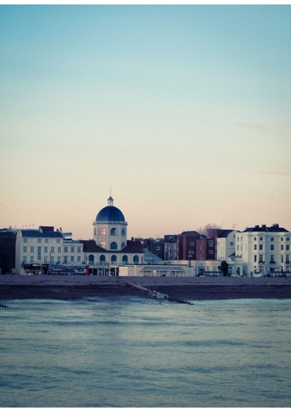 The Dome, Worthing Cinema Tablo Ahşap Poster Dekoratif