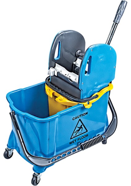 Üçtem Hünerli Plastik Presli Temizlik Seti HTS731-MAVI