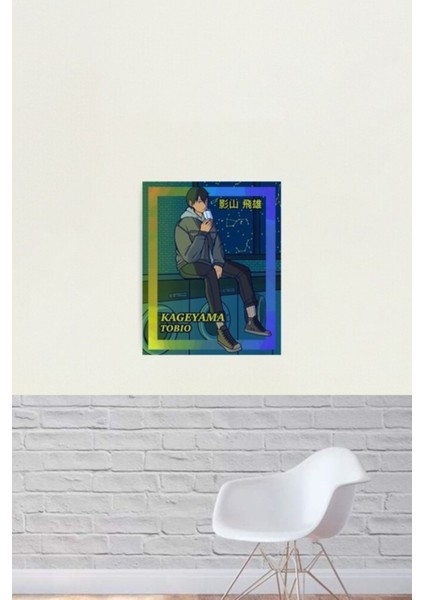 Kageyama Tobio Tablo Ahşap Poster Dekoratif