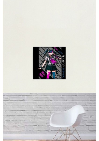 Ibuki Mioda - Süper Danganronpa 2 Tablo Ahşap Poster Dekoratif