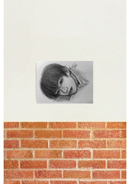 190607 Vlive Taehyung Ver 1 Tablo Ahşap Poster Dekoratif KOD1473