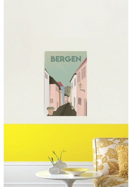 Bergen Tablo Ahşap Poster Dekoratif fiyatları